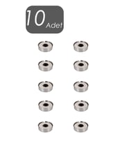 Paslanmaz Çelik 10'lu Küllük Seti, Modern ve Şık Mutfak Aksesuarı