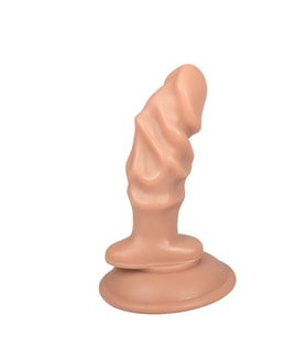 Hızlı Express Realistik Silikon  Plug Vantuzlu G-Spot  Tıkaç
