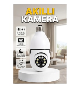 Full HD Akıllı İç Mekan Güvenlik Kamerası – İki Yönlü Ses ve Gece Görüş