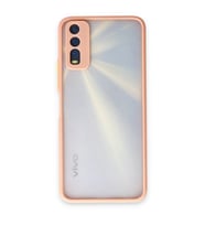 Vivo Y11s Kılıf Montreal Silikon Kapak - Pembe