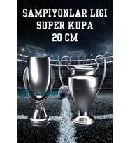 FLEXIS WE MAKE IT POSSIBLE FOR YOU 20 CM ŞAMPİYONLAR LİGİ KUPASI VE SÜPER KUPA