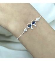925 Ayar Gümüş Kurdele Model Bileklik
