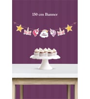 Unicorn Temalı Büyük Banner *Kalın Kağıt 150cm