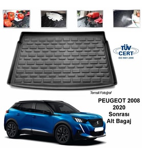 Peugeot 2008 Bagaj Havuzu Paspası 2020 Sonrası