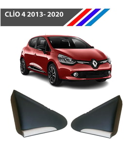 Clio 4 Kelebek Camı Üçgen Bakaliti Sol ve Sağ Takım Nikelajlı