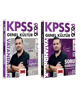 Yargı Yayınları 2026 KPSS Genel Kültür Vatandaşlık Konu ve Soru Bankası Seti 2 Kitap