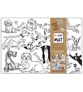 Funny Mat - Köpekler 33,5x48cm