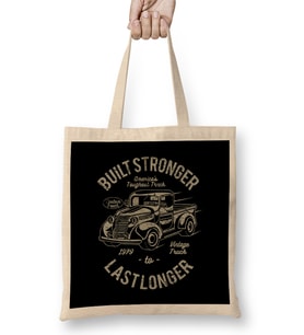 Built Stronger To Last Longer Truck Bez Çanta Uzun Saplı