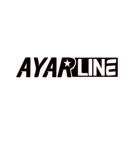 AYARLINE 20x4cm SİYAH ETİKET - STİCKER