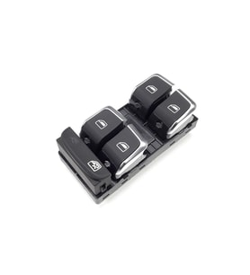 Audi Q5 2013-2017 Sol Ön Kapı Dörtlü Cam Düğmesi Krom Tip 8K0959851F