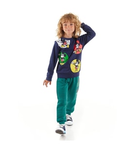 HEDİYELİK Mickey Mouse Lisanslı Erkek Çocuk Eşofman Takım 20082