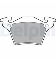 DELPHI LP1471 Arka Fren Balatasi A0004214210 A0034200220
