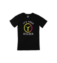 Yoga Zamanı Siyah Tişört