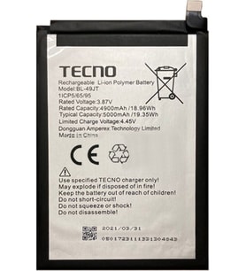 Tecno Spark 8 Pro Batarya Pil BL-49JT
