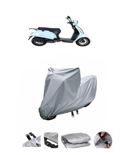 Kuba Blueberry  Gri Motosiklet Brandası ARKA ÇANTA UYUMLU DEĞİLDİR