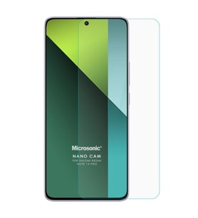 Microsonic Xiaomi Redmi Note 13 Pro 5G Nano Glass Cam Ekran Koruyucu (Renksiz)