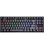 Vertux Oyun Klavyesi, Mekanik Tkl%80, Kablosuz Bluetooth Ve Usb-C Kablo 1,8 M, Mavi Anahtar Tuşları, (Çok Renkli)