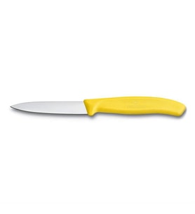 Victorinox SwissClassic 8cm Soyma Bıçağı Sarı 6.7606.L118