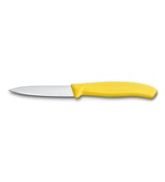 Victorinox SwissClassic 8cm Soyma Bıçağı Sarı 6.7606.L118