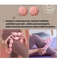 9 Tekerlekli Yoga Fitness Silindiri (Roller) (5343)