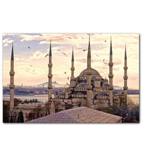 Cakatablo  Sultan Ahmet Cami Görseli MDF Tablo