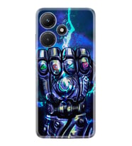 Infınix Hot 30i Kılıf Silikon Desen Özel Seri Thunder Play 1760