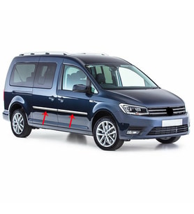 VW Caddy Krom Kapı Çıtası 2015/2020 Arası Paslanmaz Çelik