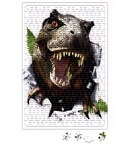 T Rex Dinazor Puzzle 240 Parça Yapboz