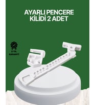 Çocuk ve Evcil Hayvanlar İçin Pencere Emniyet Kilidi 2 Adet
