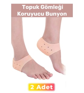 Özel Üretim Diken Çorabı Tabanlık Silikon Topuk Gömleği Koruyucu Bunyon 2 Adet