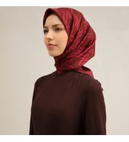 Armine E25YA9343D02 87 Dj Saf İpek Eşarp 9343D (T)