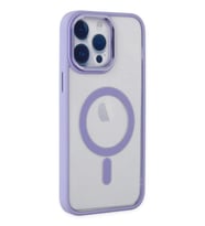 Durukar® iPhone 14 Pro Kılıf Room Magneticsafe Silikon - Lila