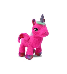 Peluş Kanatlı Unicorn - Mavi Su Dünyası (Pembe)