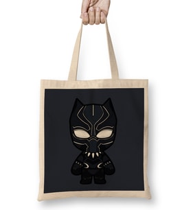 Black Panther Minime Version Bez Çanta Uzun Saplı