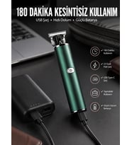 Tıraş Makinesi Saç Sakal Ense Çizim Ayarlanabilir Başlık Yeni Nesil