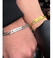 Çelik Spotify Bileklik (HEDİYE ÖZEL GÜN DOĞUM GÜNÜ HEDİYE) (STD)
