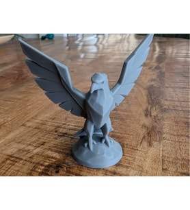 15CM Kanatlı Kartal Masa Üstü Figürü – Şık PLA Model – Modern Ev Ofis İçin Dekor