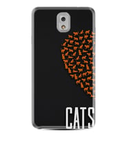 Samsung Note 3 4 5 8 9 20 Ultra 10 Lite Kılıf Desenli Silikon Cats 1792