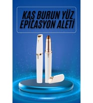 Kaş Bıyık Epilasyon Aleti İnce Uçlu Yüz Için Tüy Alıcı Pilli