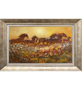 GÜMÜŞ ÇERÇEVELİ TABLO N482