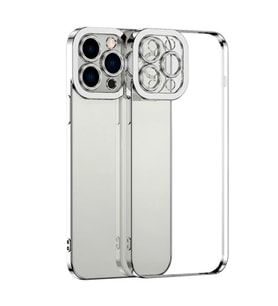 ALLY Fashion Series iPhone 11 Pro Kılıf Renkli Kenar Lazer Çerçeveli Silikon K? - SSSSSS4021-2