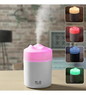 H2O Usb Kablolu Renkli Hava Nemlendirici (4767)