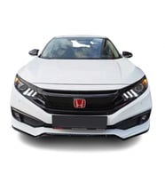 Honda Civic FC5 (2019 - 2022) Makyajlı Ön Tampon Eki (Plastik)