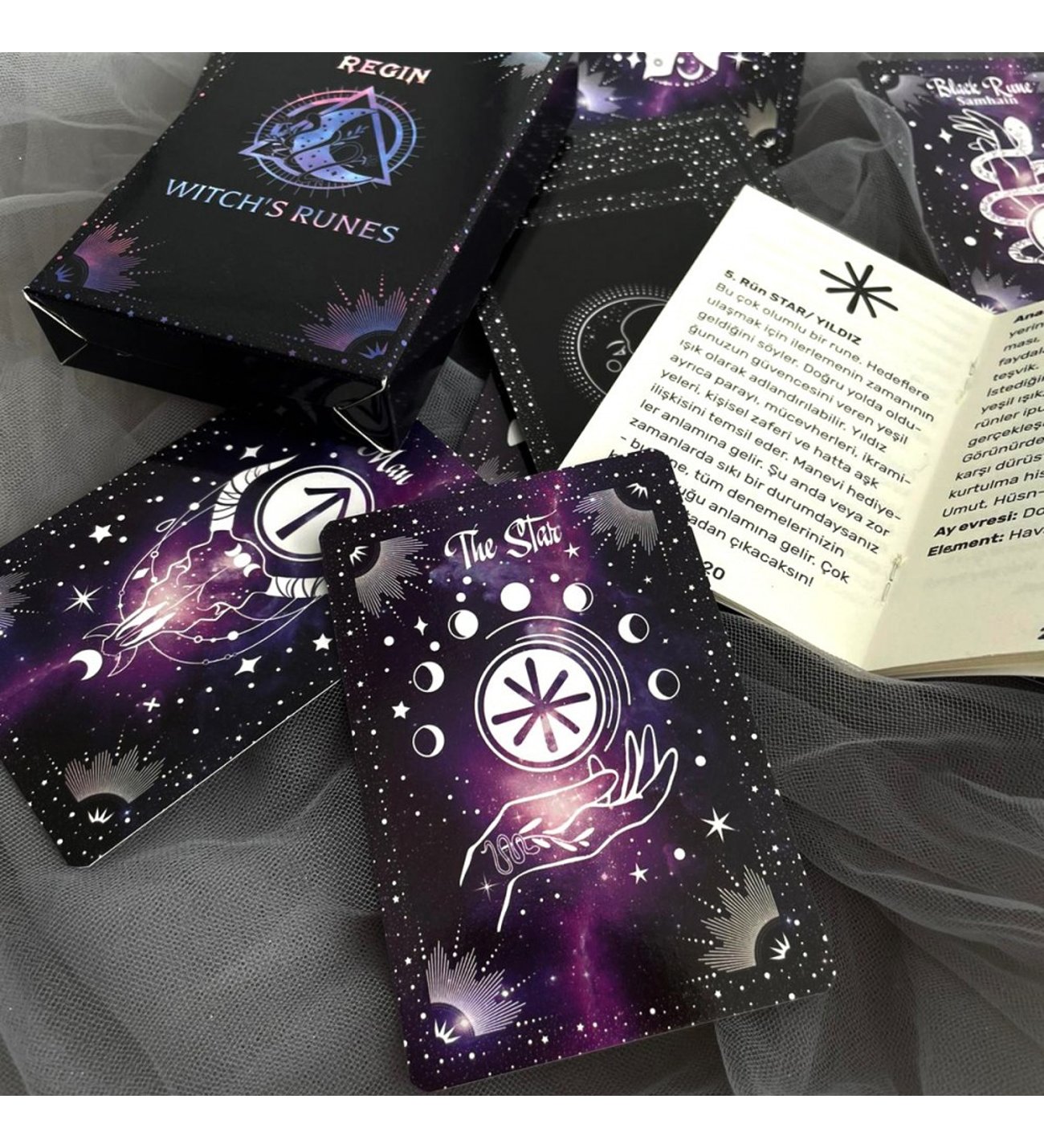 Regin Witch Runes Tarot Kartları