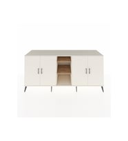 Kronos Konsol 4 Raflı 4 Kapaklı 220x59x99 Aytaşı-Aytaşı/Çam