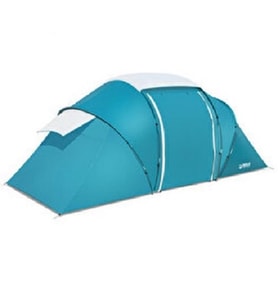 Bestway Pavillo 4 Kişilik Çift Bölmeli Aile Kamp Çadırı 460x230x95x185cm 68093 Mavi