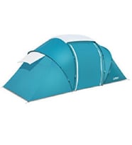 Bestway Pavillo 4 Kişilik Çift Bölmeli Aile Kamp Çadırı 460x230x95x185cm 68093 Mavi