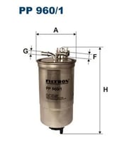 FILTRON PP9601 Yakit Filtresi 1M0127401