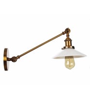 RİOLİGHT RETRO ESKİTME ÇİFT MAFSALLI HAREKETLİ BAŞLIK APLİK ŞAPKA ÇAPI:22CM (Eskitme Altın)