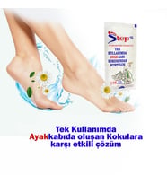 OP01 - Ayakkabı Koku Önleyici Toz  120 Güne Kadar Etkili, Ayak Koku Giderici